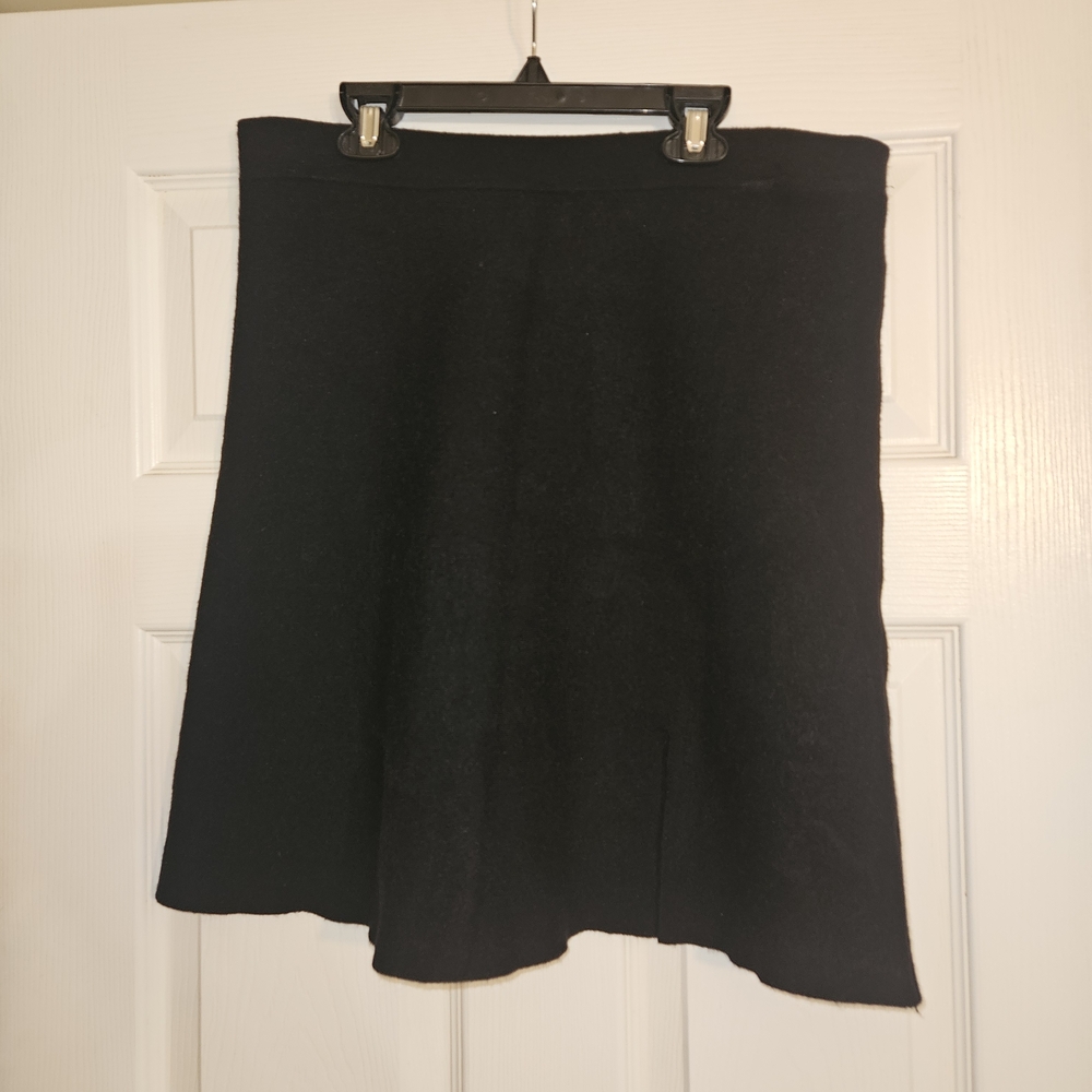 Chic Black A-Line Women's Skirt